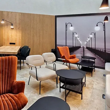 Baltic Waves B207 Z Osobna Sypialnia I Balkonem, Gratis Basen, Sauna, Gym 아파트