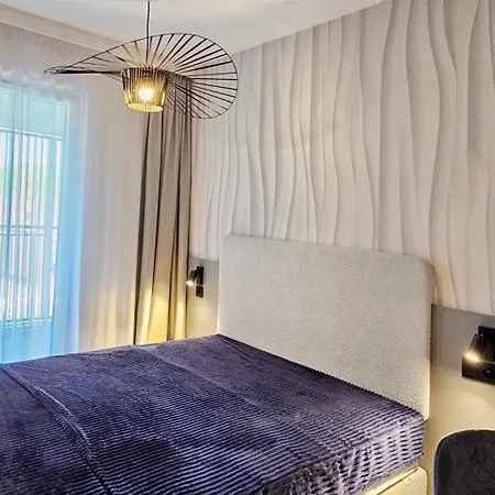 아파트 Baltic Waves B207 Z Osobna Sypialnia I Balkonem, Gratis Basen, Sauna, Gym 미엥지즈드로예